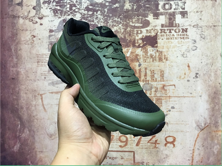 Nike Air Max Invigor Green Black Shoes - Click Image to Close